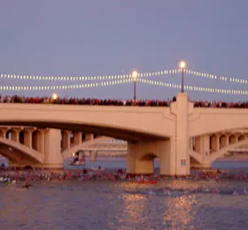 Schwimmstart beim IRONMAN Arizona 2009