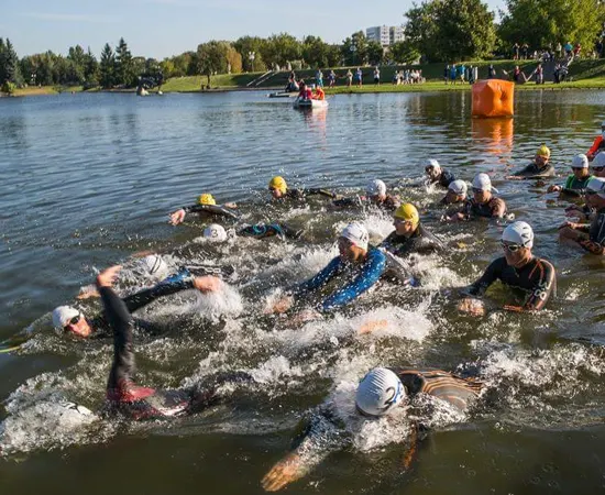 WM Double Ultra Triathlon in Panevėžys / Litauen