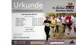 12. Berliner Marathon-Staffel 2004