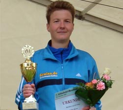 Katrin Burow gewinnt den Schlaubetal-Marathon 2007