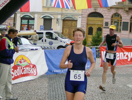 Zieleinlauf