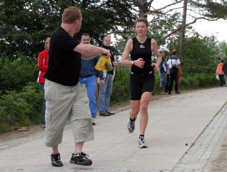 Rundendurchlauf und Verpflegung