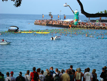 Kurz vor dem Start