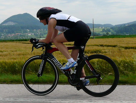 Training auf der IRONMAN-Radstrecke