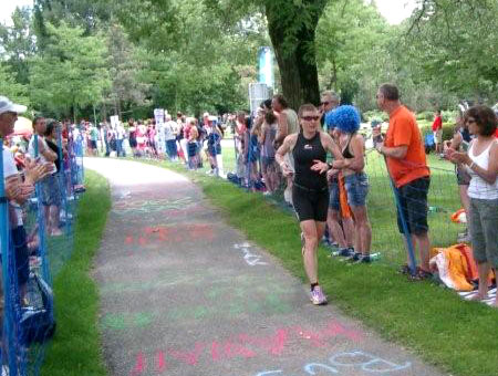 Marathon mit schnellen Beinen