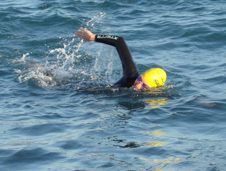 Schwimmen im Meer