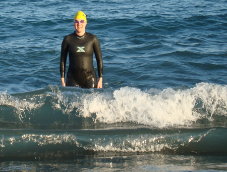 Schwimmen im Meer