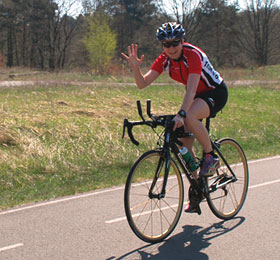 Katrin Burow im Trainingslager Kienbaum 2010