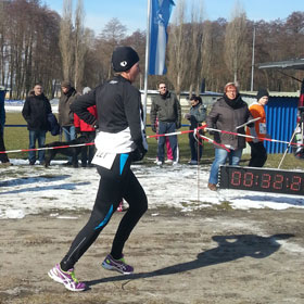 Katrin Burow Gesamtsiegerin beim 13. Motzener Frühlingslauf am 17.03.2013