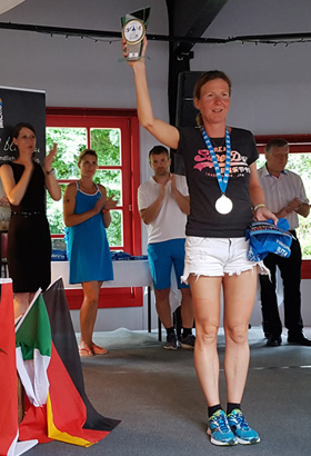 Katrin Burow ist Weltmeisterin im Triple Ultra Triathlon 2017