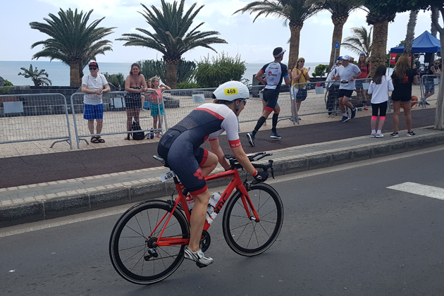 180 km Radfahren beim Ironman Lanzarote 2018