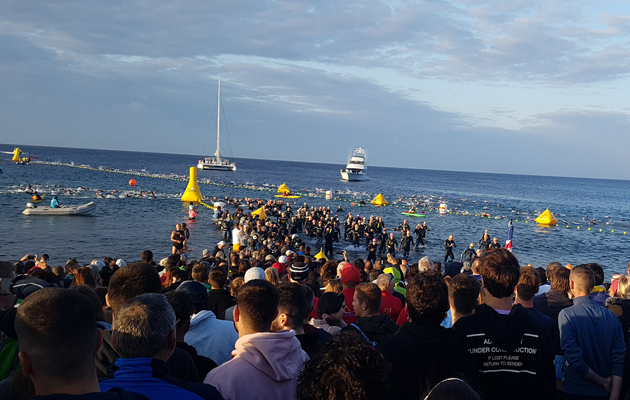 3,8 km Schwimmen beim Ironman Lanzarote 2018